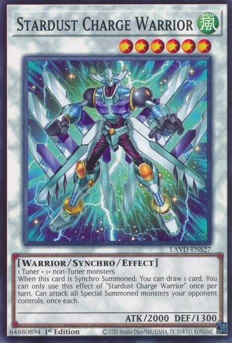 Stardust Charge Warrior - 1st Edition