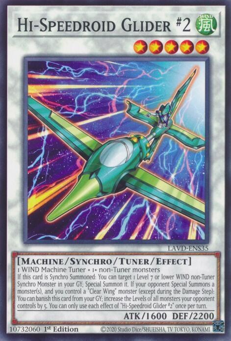 Hi-Speedroid Glider #2 - 1st Edition