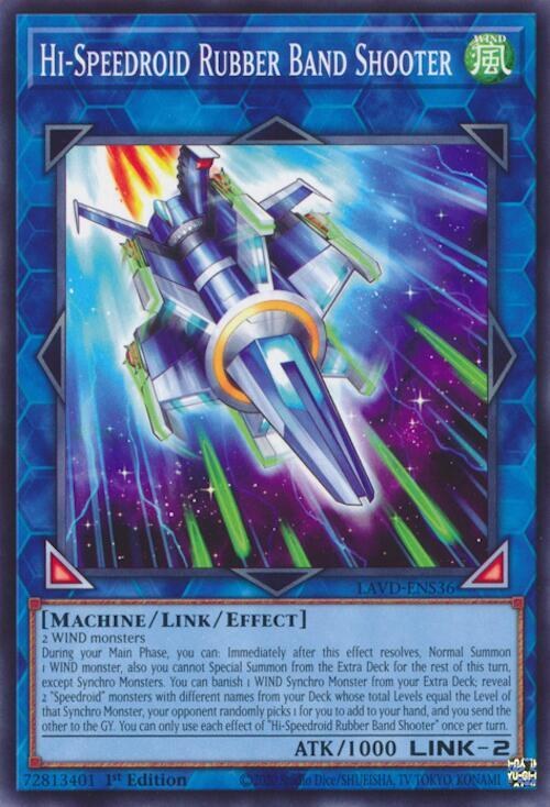 Hi-Speedroid Rubber Band Shooter - 1st Edition