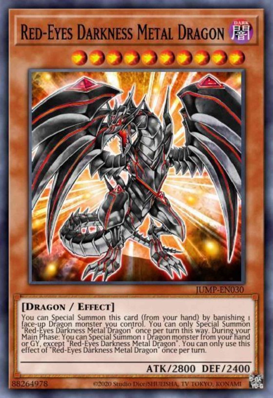 Red-Eyes Darkness Metal Dragon