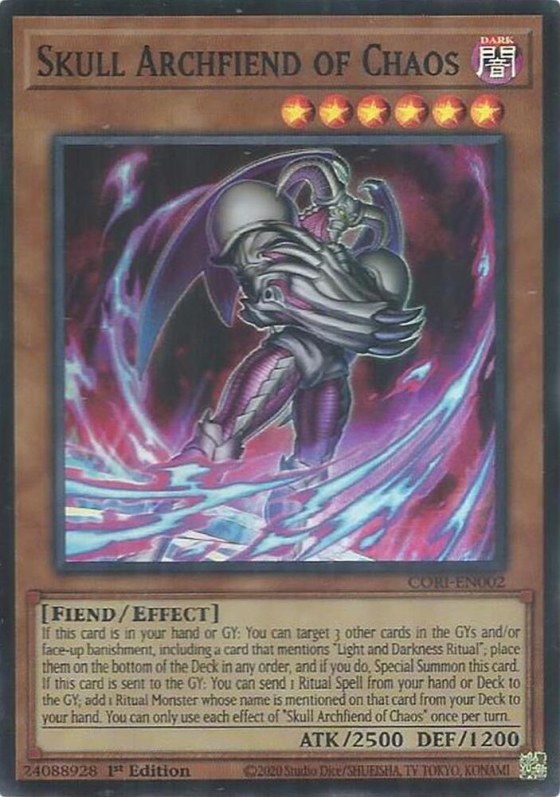 Skull Archfiend of Chaos - 1st Edition