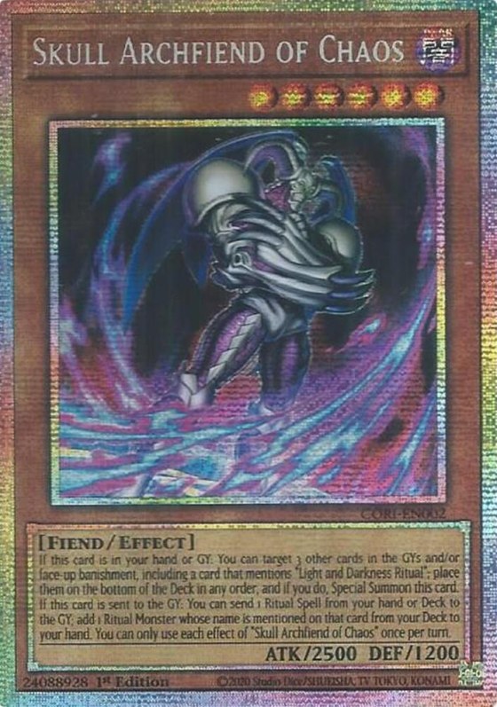 Skull Archfiend of Chaos - Starlight Rare