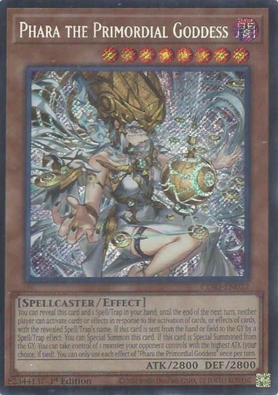 Phara the Primordial Goddess - Secret Rare