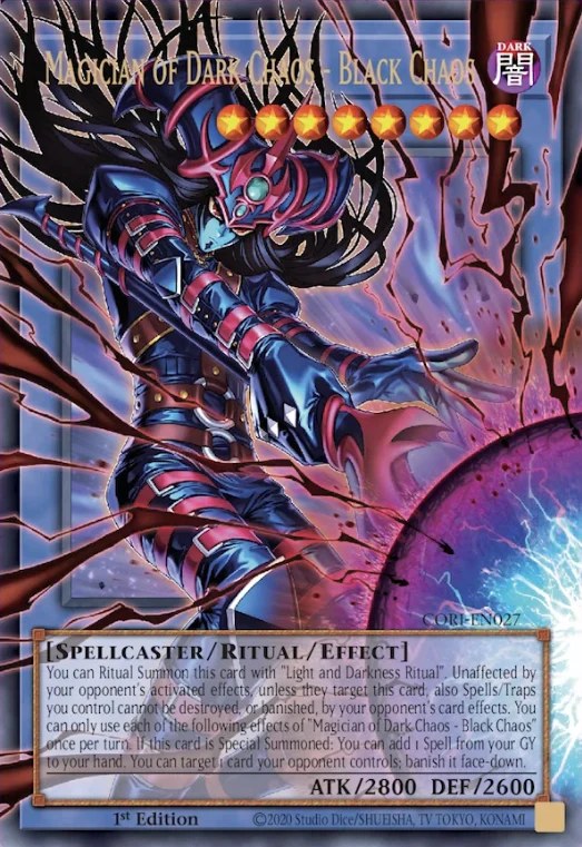 Magician of Dark Chaos - Black Chaos - Extended Art