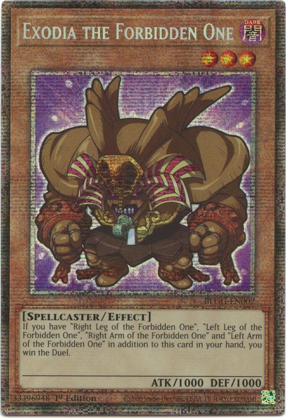 Exodia the Forbidden One - Starlight Rare