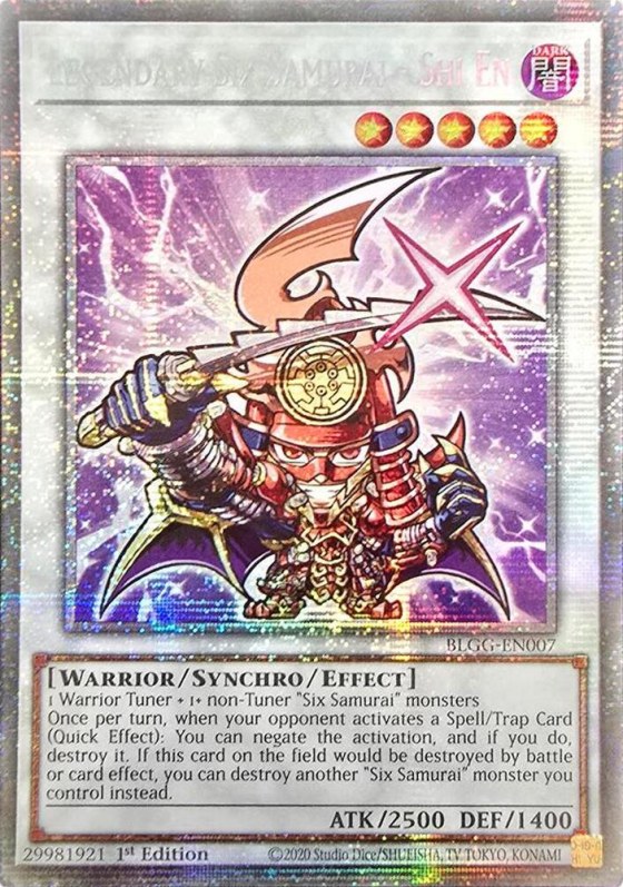 Legendary Six Samurai - Shi En - Starlight Rare