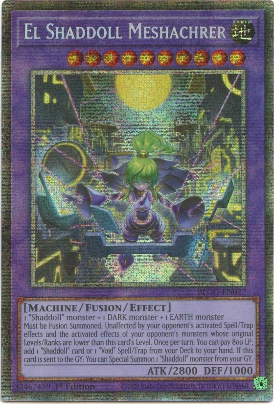 El Shaddoll Meshachrer - Starlight Rare