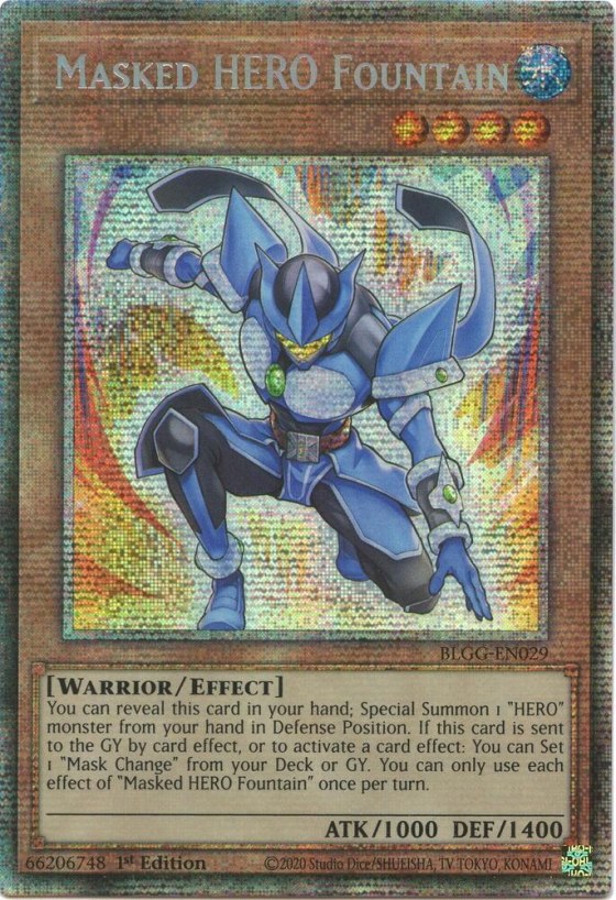Masked HERO Fountain - Starlight Rare