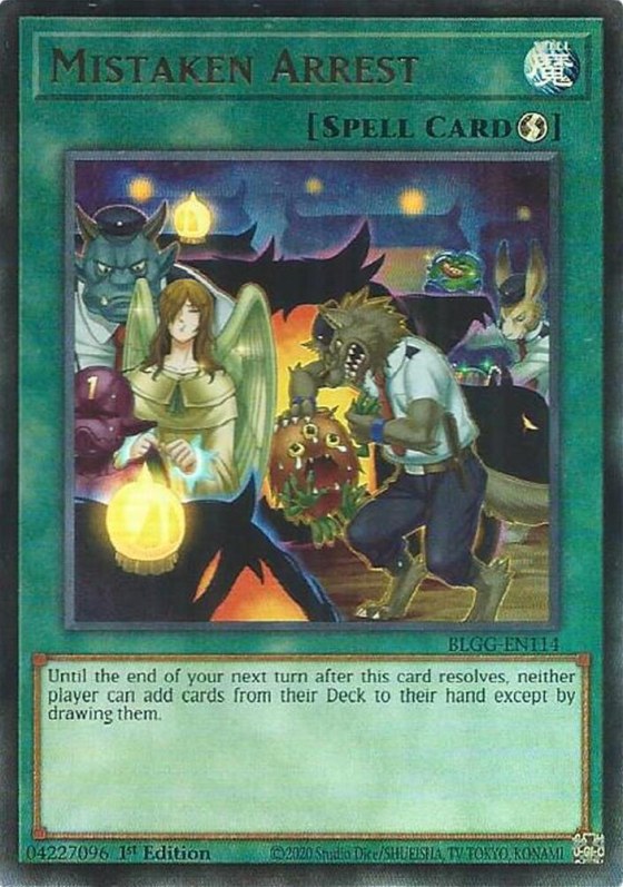 Mistaken Arrest - 1st Edition