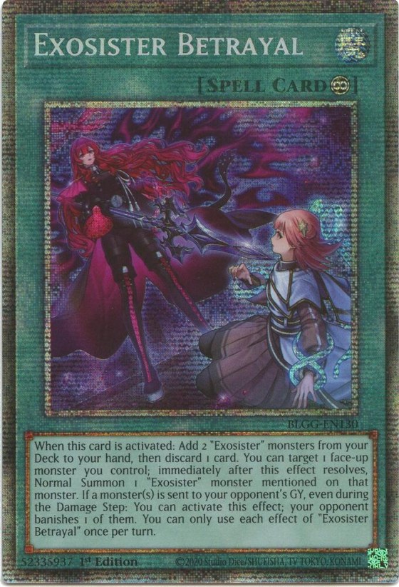 Exosister Betrayal - Starlight Rare