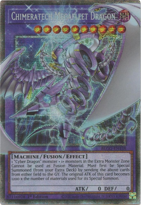 Chimeratech Megafleet Dragon - Starlight Rare
