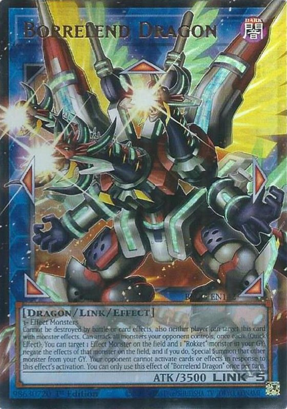 Borrelend Dragon - 1st Edition