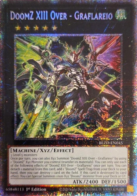 DoomZ XIII Over - Graflareio - Starlight Rare