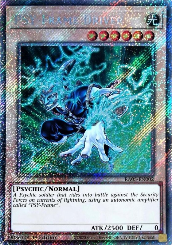 PSY-Frame Driver - Platinum Secret Rare