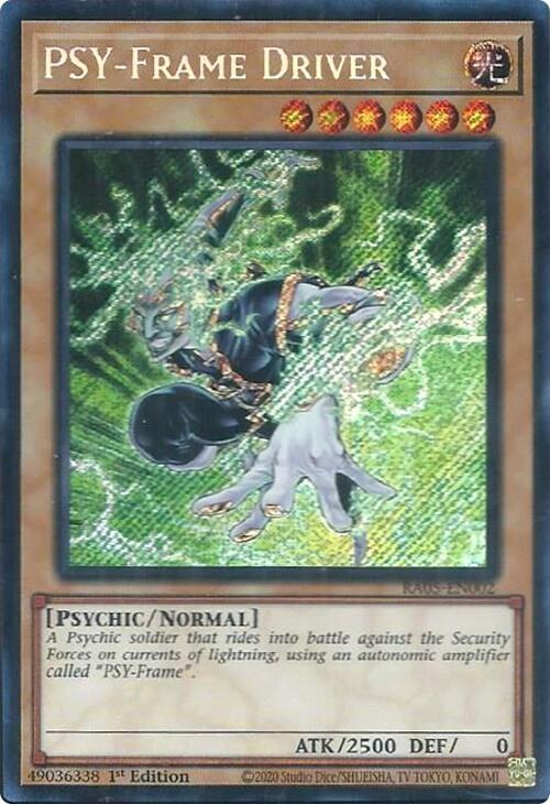 PSY-Frame Driver - Secret Rare