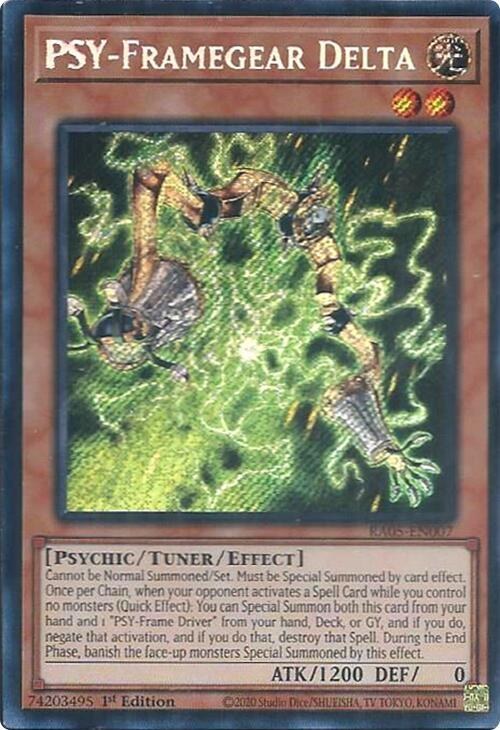 PSY-Framegear Delta - Secret Rare