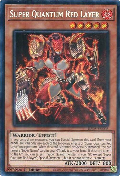 Super Quantum Red Layer - Secret Rare