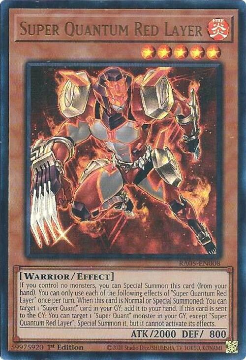 Super Quantum Red Layer - Ultra Rare