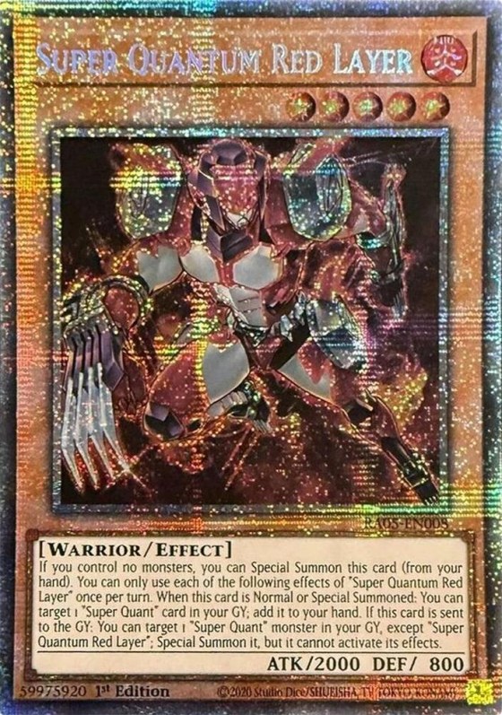 Super Quantum Red Layer - Starlight Rare