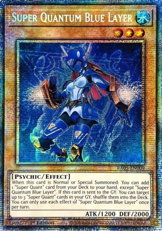 Super Quantum Blue Layer - Starlight Rare