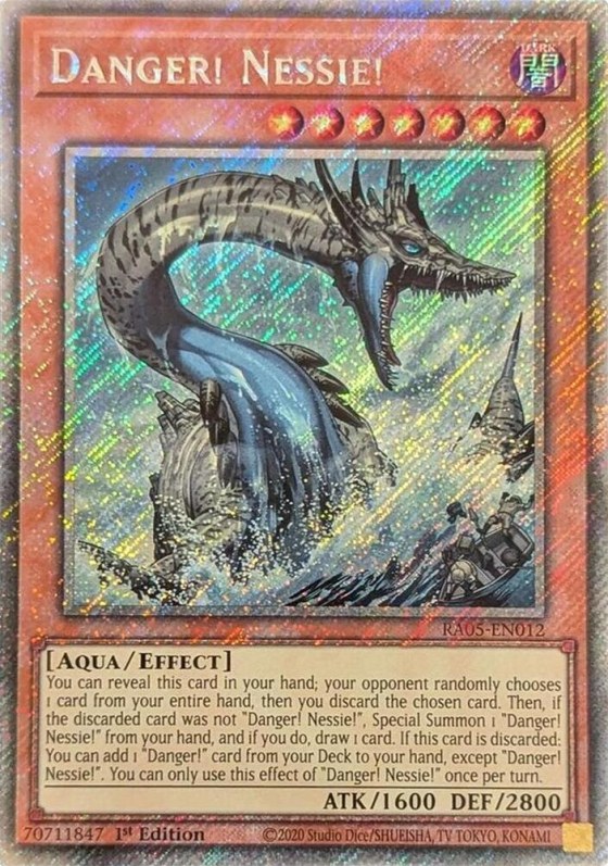 Danger! Nessie! - Platinum Secret Rare