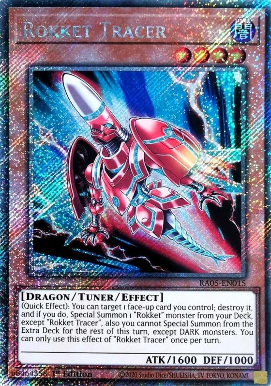 Rokket Tracer - Platinum Secret Rare