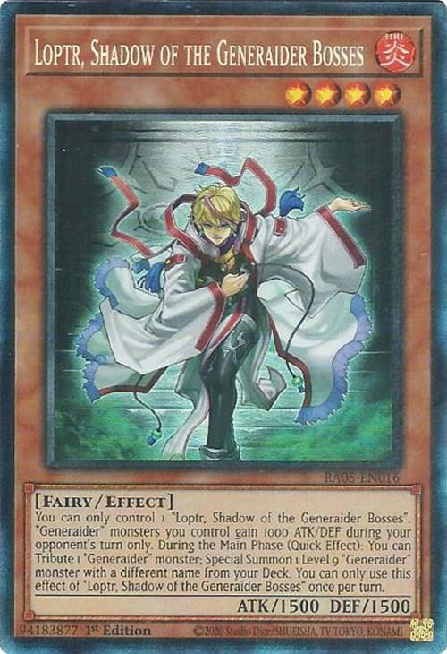 Loptr, Shadow of the Generaider Bosses - Pcr