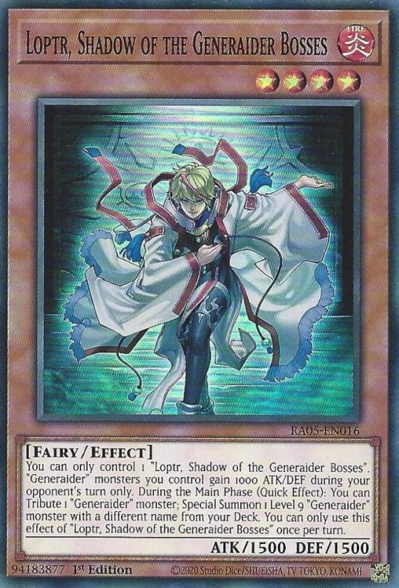 Loptr, Shadow of the Generaider Bosses - 1st Edition