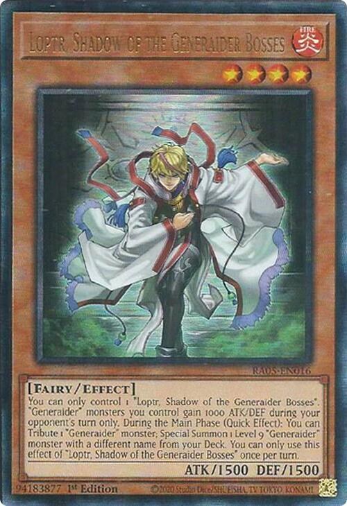 Loptr, Shadow of the Generaider Bosses - Pur