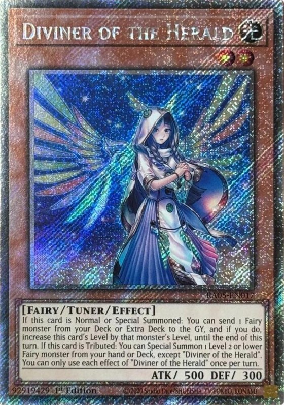 Diviner of the Herald - Platinum Secret Rare