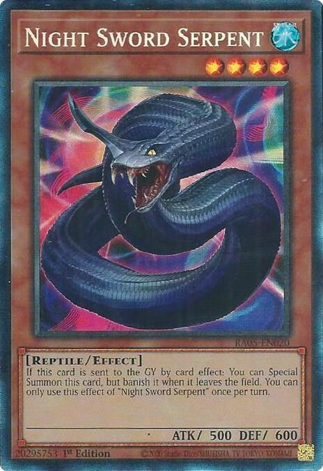 Night Sword Serpent - Pcr
