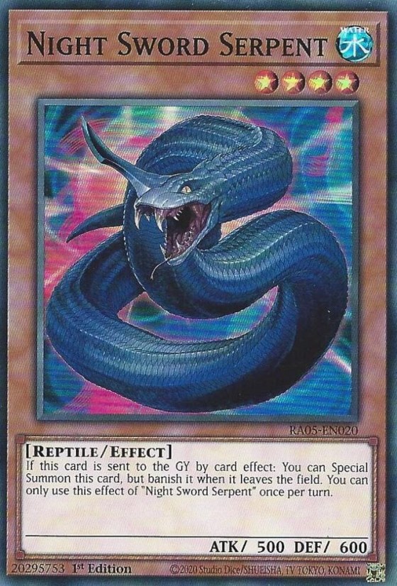 Night Sword Serpent - 1st Edition