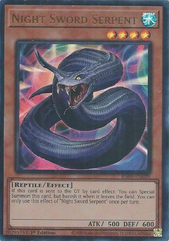 Night Sword Serpent - Ultra Rare