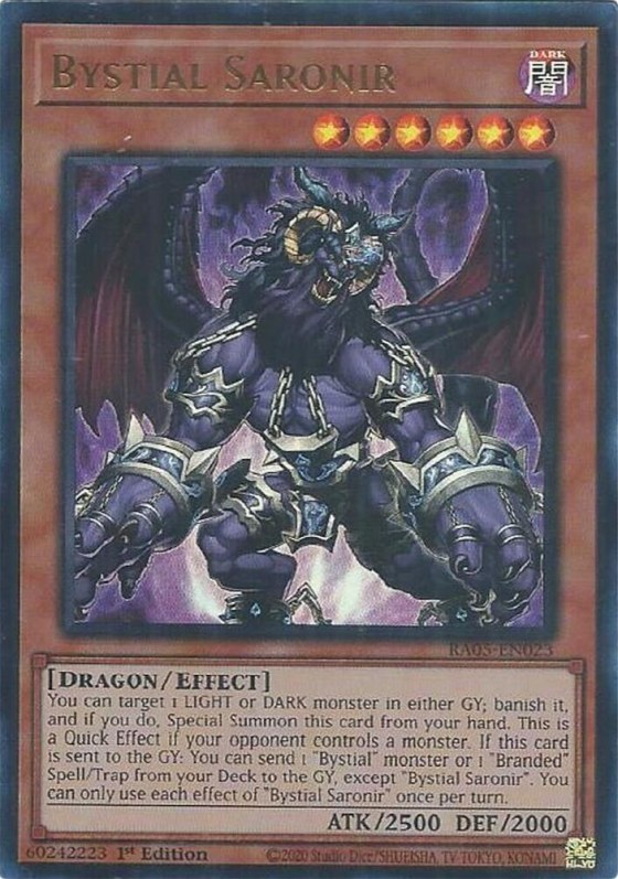Bystial Saronir - Ultra Rare