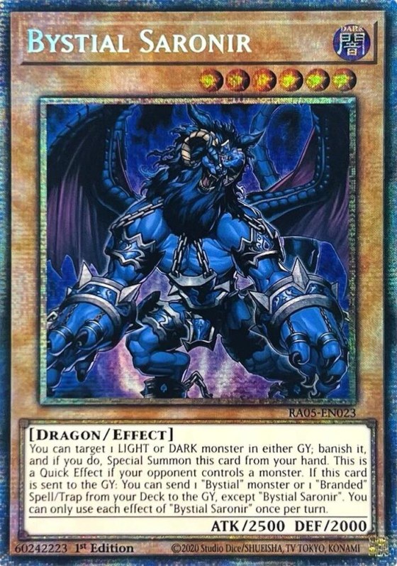 Bystial Saronir - Starlight Rare