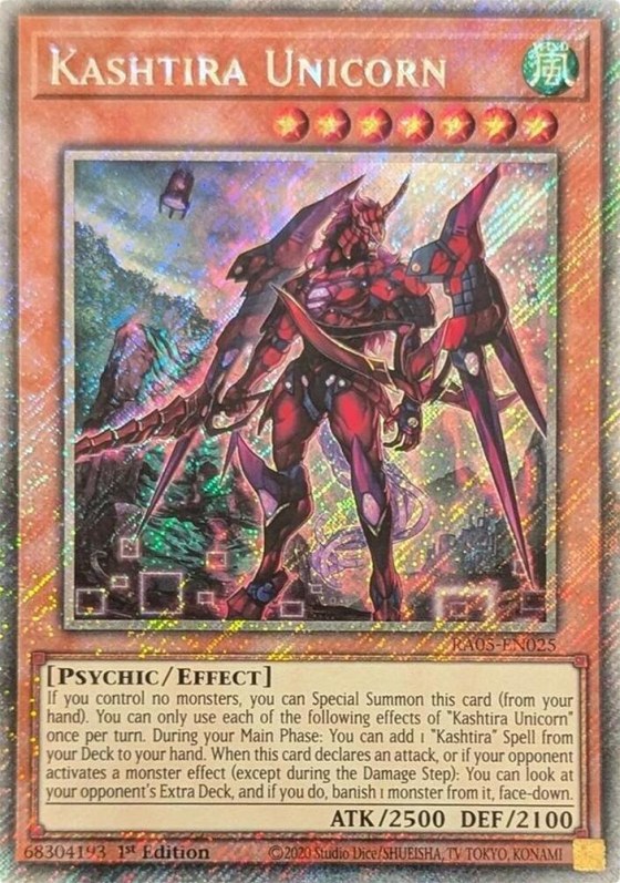 Kashtira Unicorn - Platinum Secret Rare