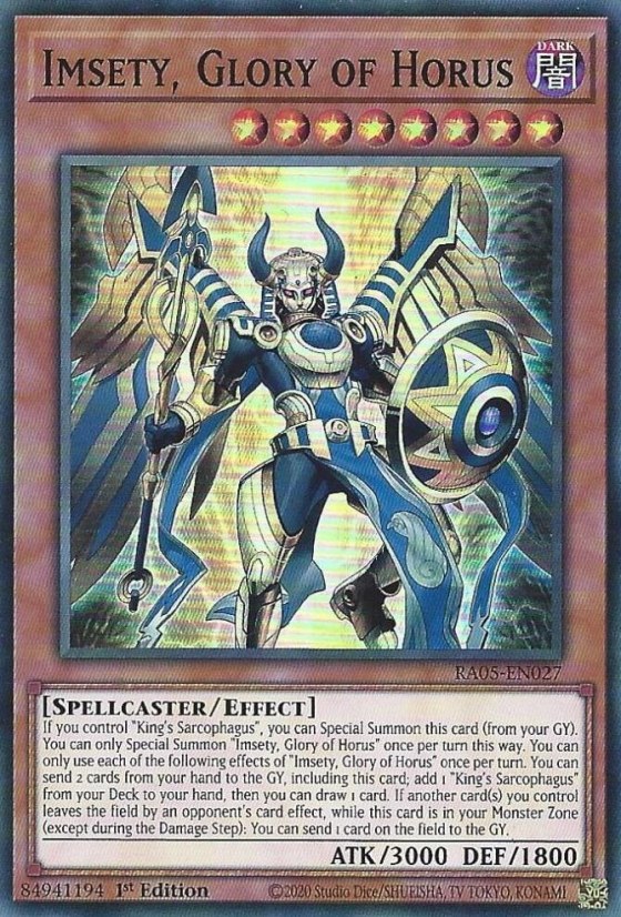 Imsety, Glory of Horus - 1st Edition