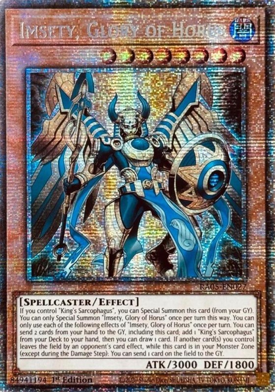 Imsety, Glory of Horus - Starlight Rare
