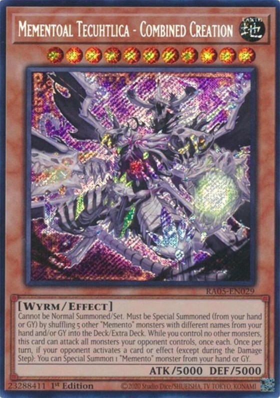 Mementoal Tecuhtlica - Combined Creation - Secret Rare