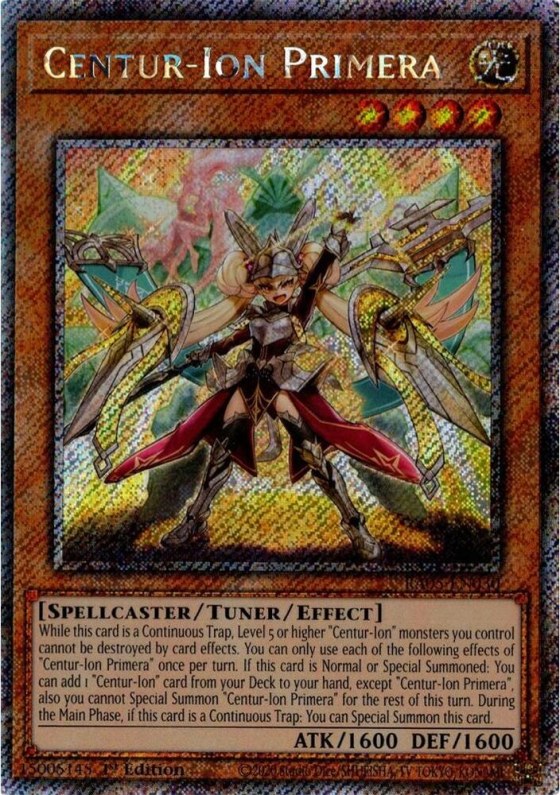 Centur-Ion Primera - Platinum Secret Rare