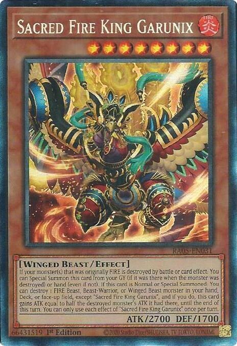 Sacred Fire King Garunix - Pcr