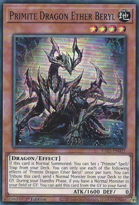 Primite Dragon Ether Beryl - 1st Edition
