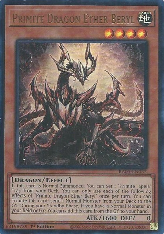 Primite Dragon Ether Beryl - Ultra Rare