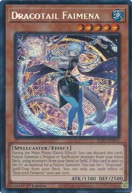 Dracotail Faimena - Secret Rare