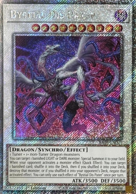 Bystial Dis Pater - Platinum Secret Rare