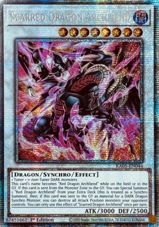 Scarred Dragon Archfiend - Starlight Rare
