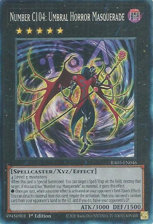 Number C104: Umbral Horror Masquerade - Pcr
