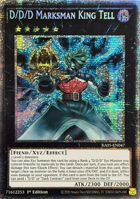 D/D/D Marksman King Tell - Starlight Rare