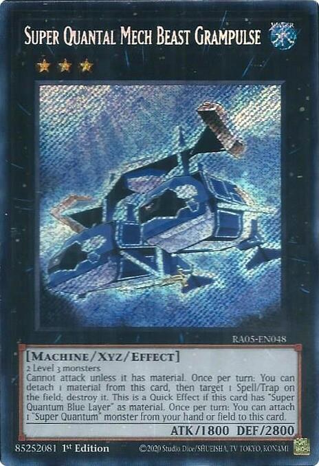 Super Quantal Mech Beast Grampulse - Secret Rare