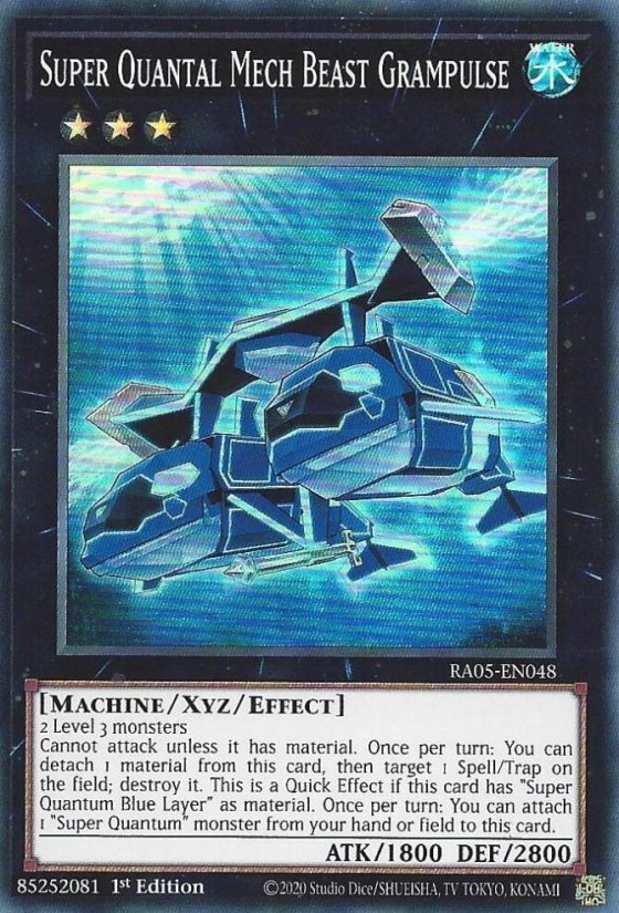 Super Quantal Mech Beast Grampulse - 1st Edition